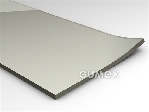 kSil GP60, 0,5mm, Breite 1200mm, FDA, 60°ShA, Silikon, -60°C/+230°C, transparent, 